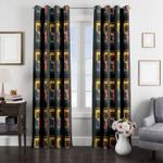 six for big hero 6 window curtain 0