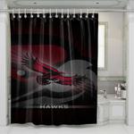 sju hawks shower curtains 0