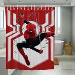 skill of spiderman far from home shower curtains 0