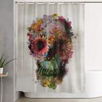 skull 2 shower curtain 0