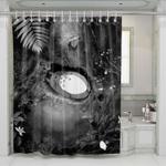 sleeping my neighbor totoro shower curtains 0