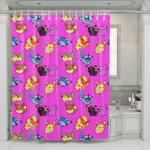 small monster of pokemon shower curtains 0