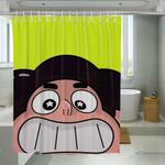 smile steven quartz universe shower curtains 0