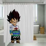 sneakers off white dragon ball shower curtains 0