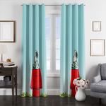 snoopy cartoon network window curtains 0