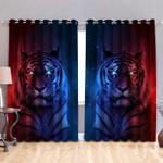 snow tiger blackout curtains home decoration gift for family members and friends blackout window curtains 100 polyester 41 7 107 9 0