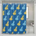 sobble silhoutte species shower curtains 0