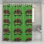 solar beams character species shower curtains 0