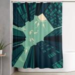 solitary dream shower curtain 0