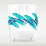 solo jazz cup 90s pattern shower curtain 0