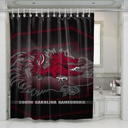 South Carolina Gamecocks 2 Shower Curtain Set For Bathroom Decor Gift For Friends
