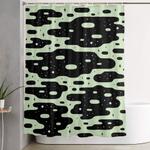 space blobs shower curtain 0