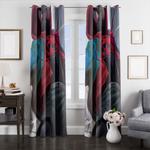 spiderman miles moreles window curtains 0