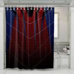 spiderman suit red blue shower curtains 0