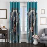 spiried away painting window curtains 0