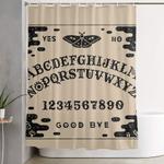 spirit board shower curtain 0