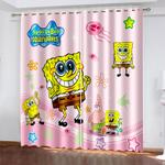 spongebob squarepants curtains blackout window drapes 0