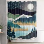 star lake shower curtain 0