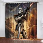 star wars curtains pattern blackout window drapes 1 0