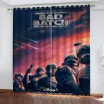 star wars the bad batch curtains pattern blackout window drapes 0
