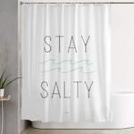 stay salty shower curtain 0