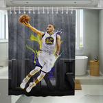 stephen curry golden state warriors nba shower curtains 0