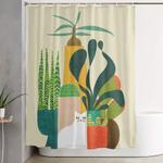 still life with cat shower curtain 0
