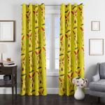 storm pikachu red mode window curtain 0