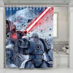 stormtroopers white star wars shower curtains 0