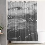 stranger shower curtain 0