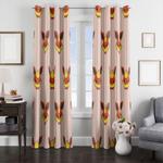 stripes flareon flash fire window curtain 0