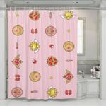 stuff of sailor moon anime girls shower curtains 0