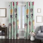 style chibi of haikyuu player window curtain 0
