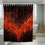 subhuman devil may cry icon fired shower curtains 0