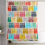 summer cats shower curtain 0