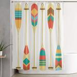 summer lake shower curtain 0