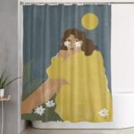 sun dont shine shower curtain 0