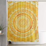 sun mandala 4 shower curtain 0