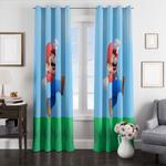 super mario 3d window curtains 0