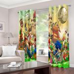 super mario curtains cosplay blackout window drapes room decoration 0
