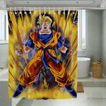 super power dragon ball evolution shower curtains 0