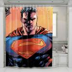 superman comic shower curtains 0