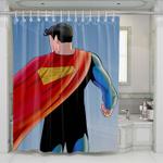 superman soft style shower curtains 0