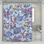 swablu pokemon species shower curtains 0