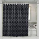 swarm dark pattern shower curtains 0