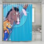sweet bojack horseman shower curtains 0