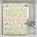 sweet pastel dog shower curtains 0