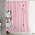 sweetie shower curtain 0