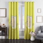 swimming adventure time finn window curtains 0