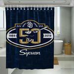 sycuan 50 years shower curtains 0